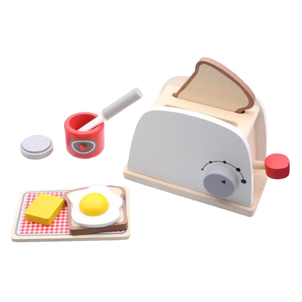 Simulation Bread Maker Omelette Set Pretend Play Role Play Kids Kitchen Toy