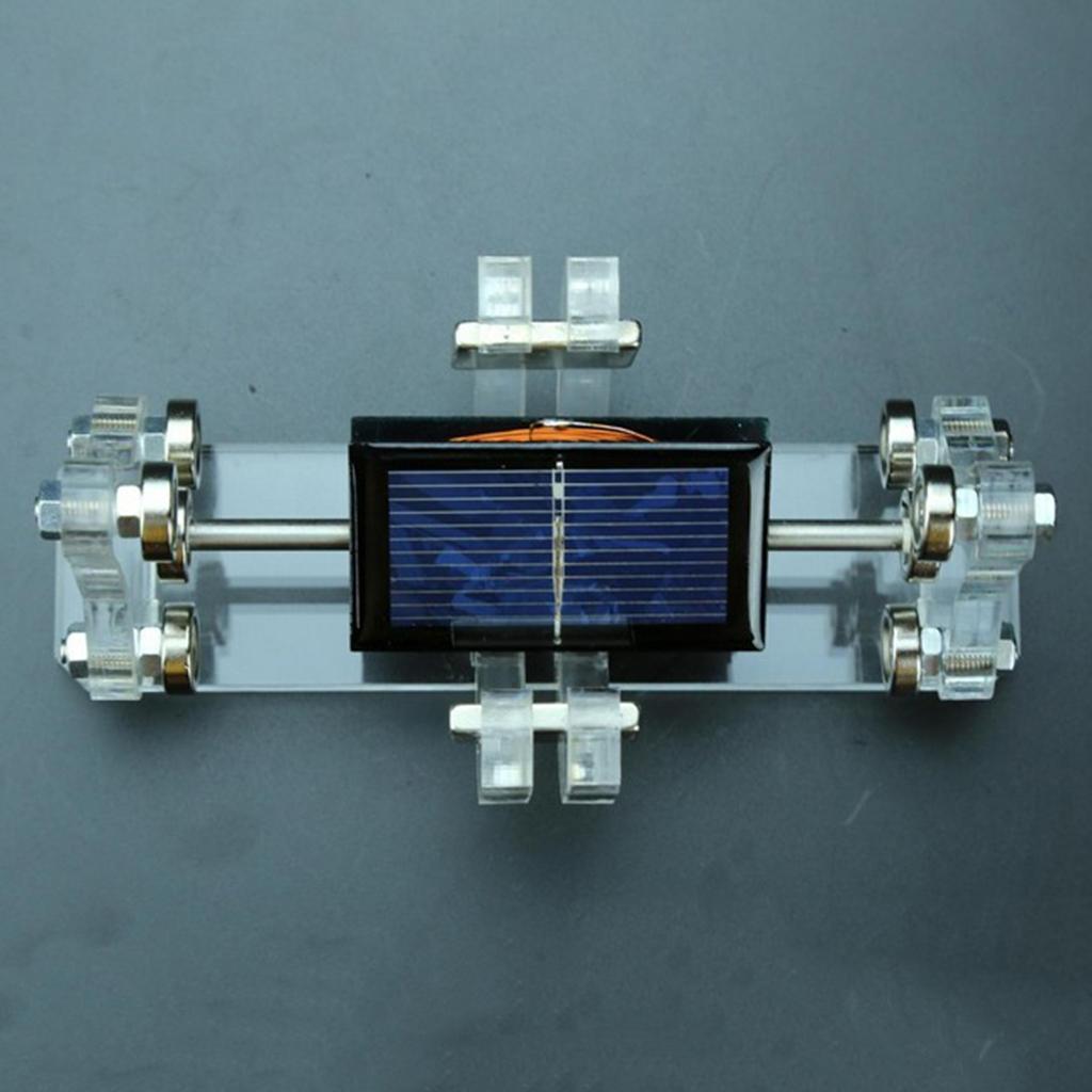 Horizontal Magnetic Levitation Motor Solar Power Model Gift Collection