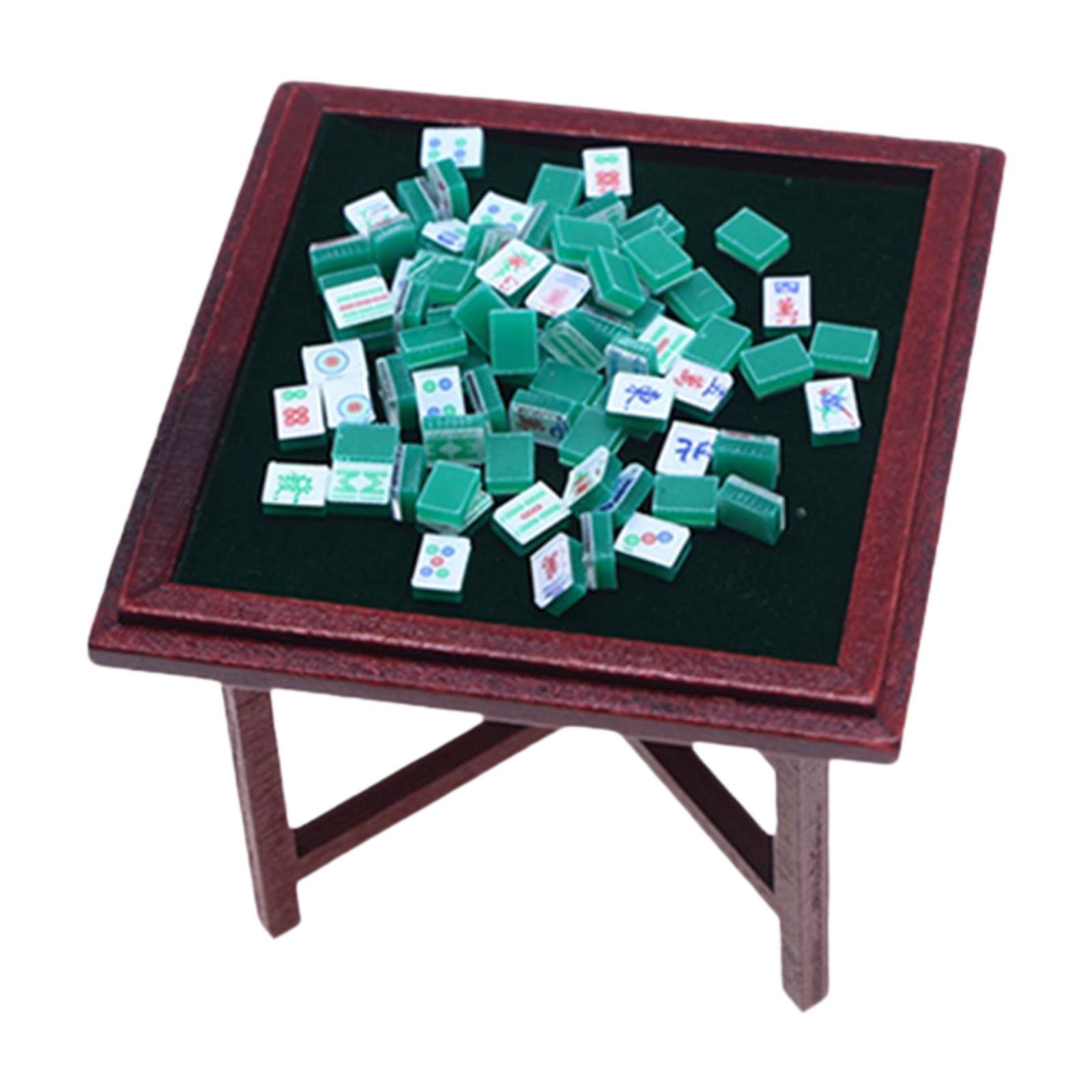 Miniature Mahjong Set