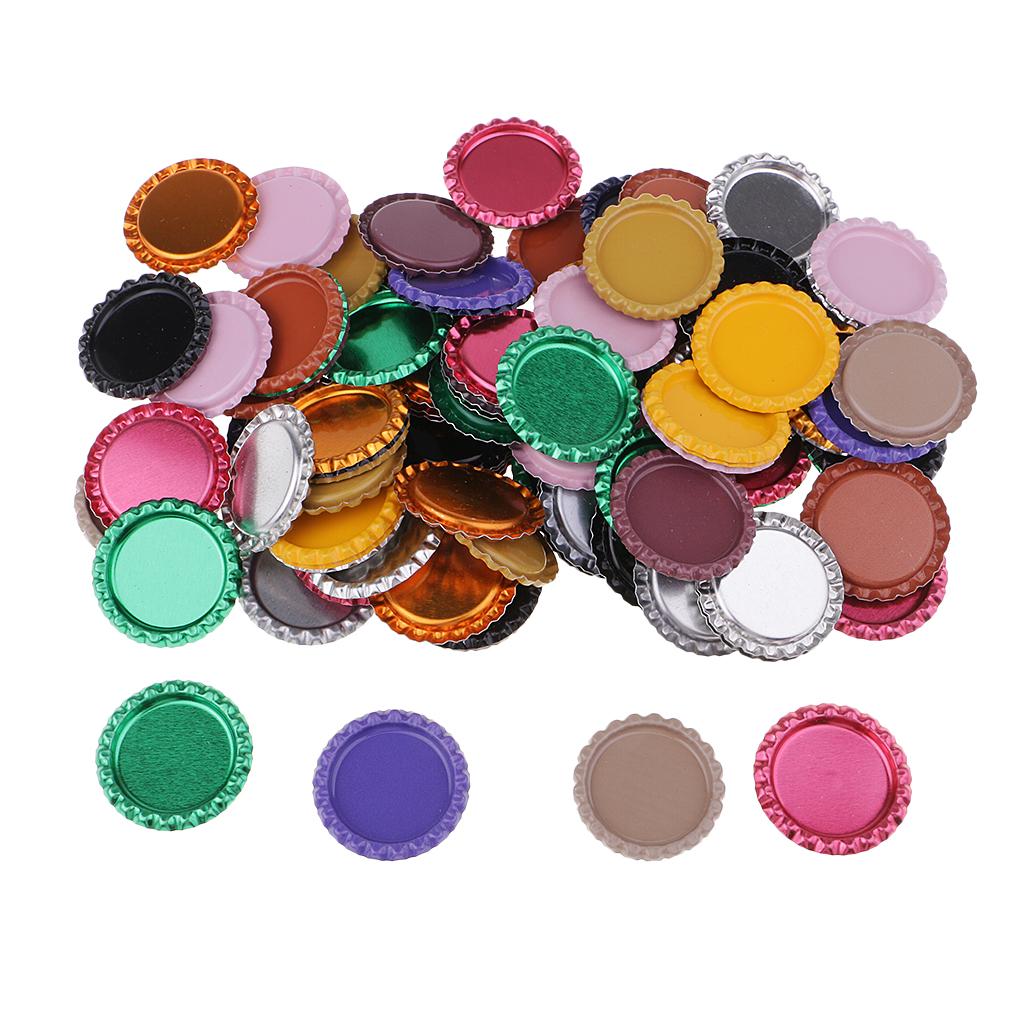 Flattened Bottle Caps for Hair Bows