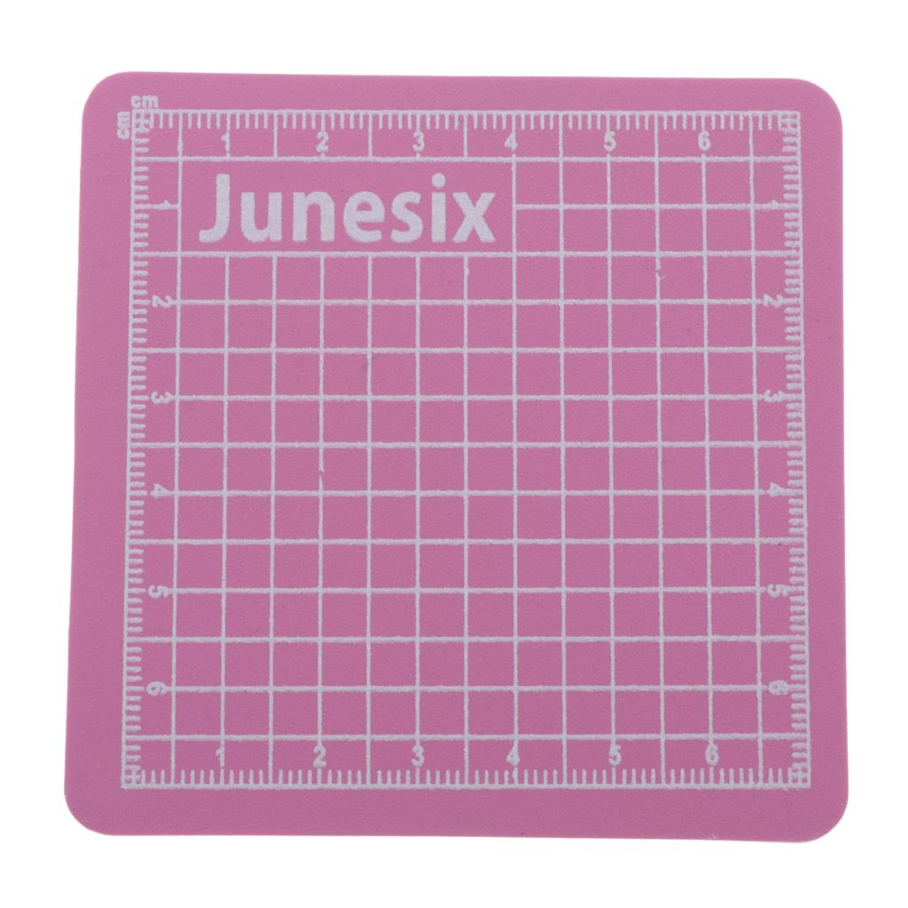 8x8cm Size Professional Cutting Mat Pink