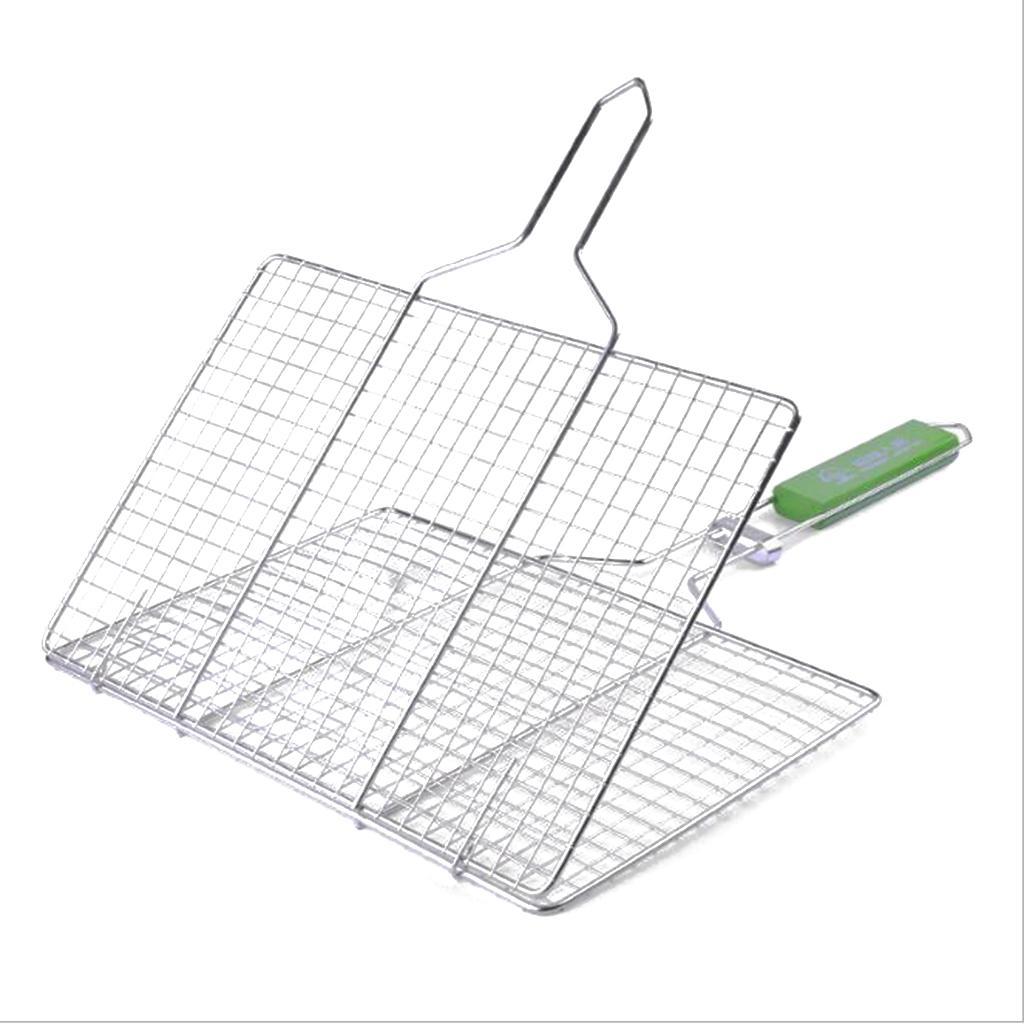 Download Barbecue Grilling Basket, Portable Folding Stainless Steel BBQ Grill Basket | eBay