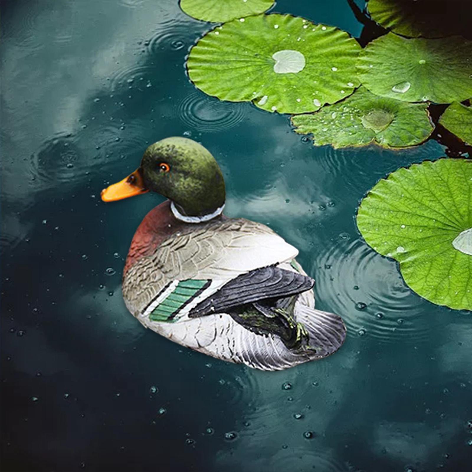 Fairy Miniature Figurine Garden Ornament Yard Gift Male Mandarin Duck