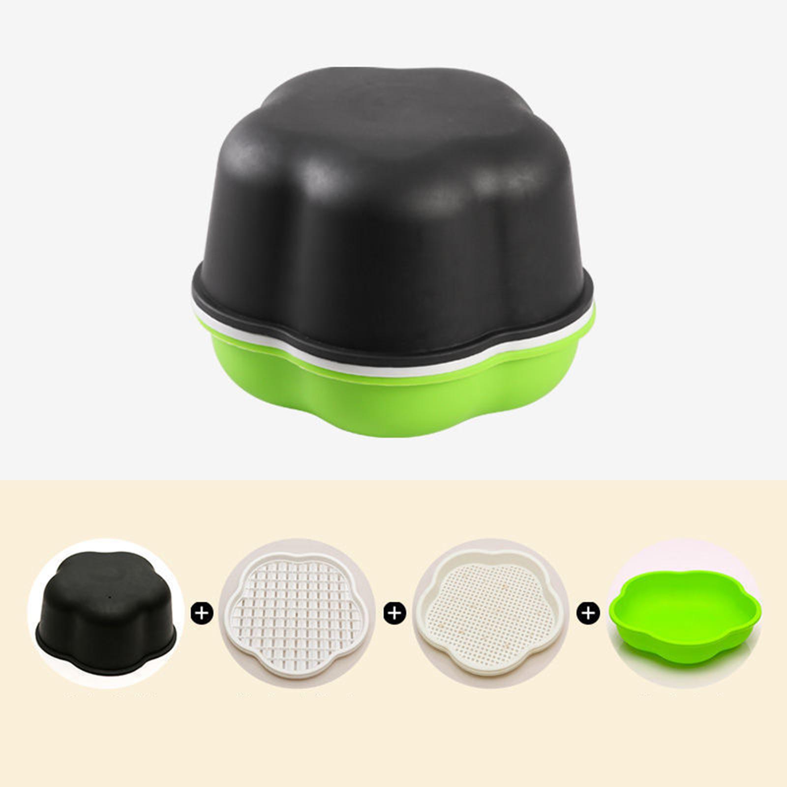 Seed Sprouter Tray Seed Germination Tray for Beans Alfalfa Seeds Microgreens