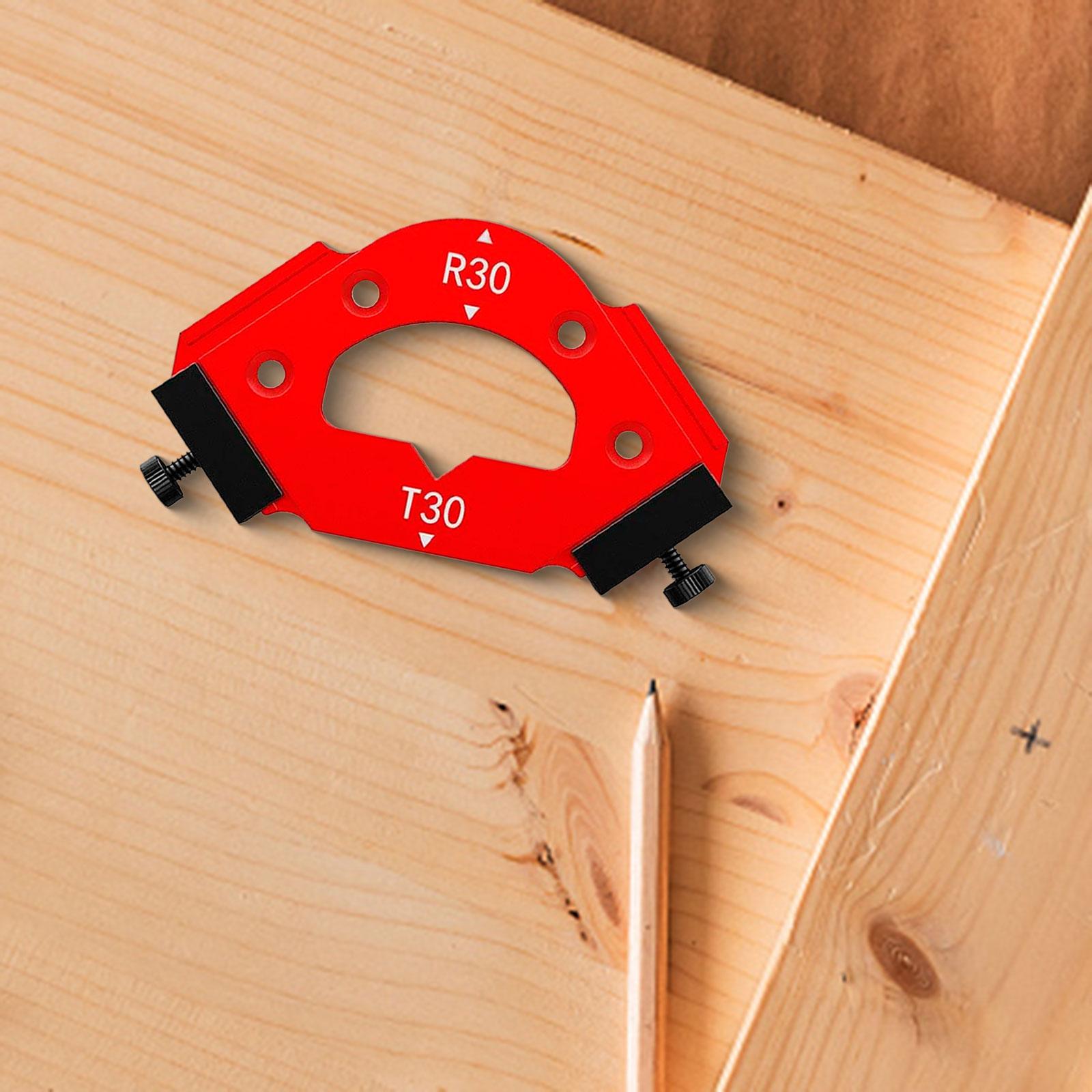 CURVE Angle Positioning Template Hardware for Home Carpentry Cutting Machine 66mmx110mm