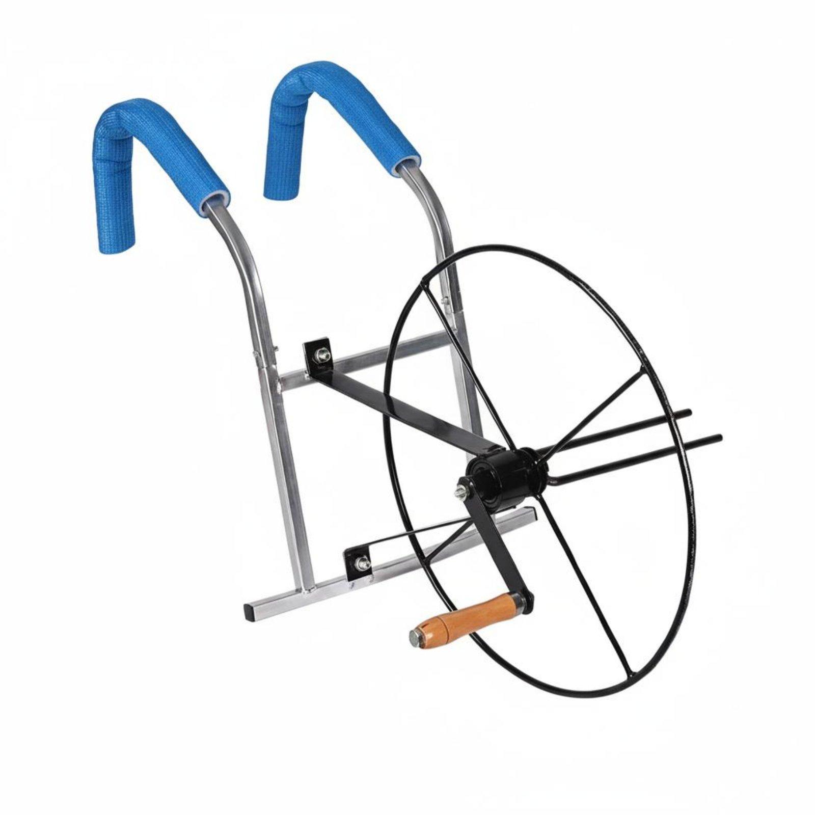 Shoulder-Carried Hose Coiler Design Manual Irrigation