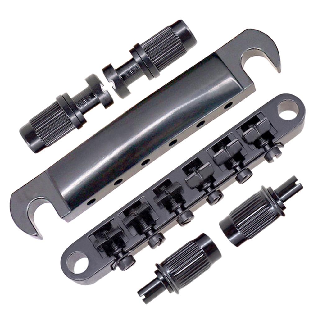 Musiclily Manopole Chitarra Manopole Per Chitarra Musiclily Pro - Set 4 Volume/Tono Per Les Paul/SG, Nero/Argento Top Hat Bell Knobs - Foto 9