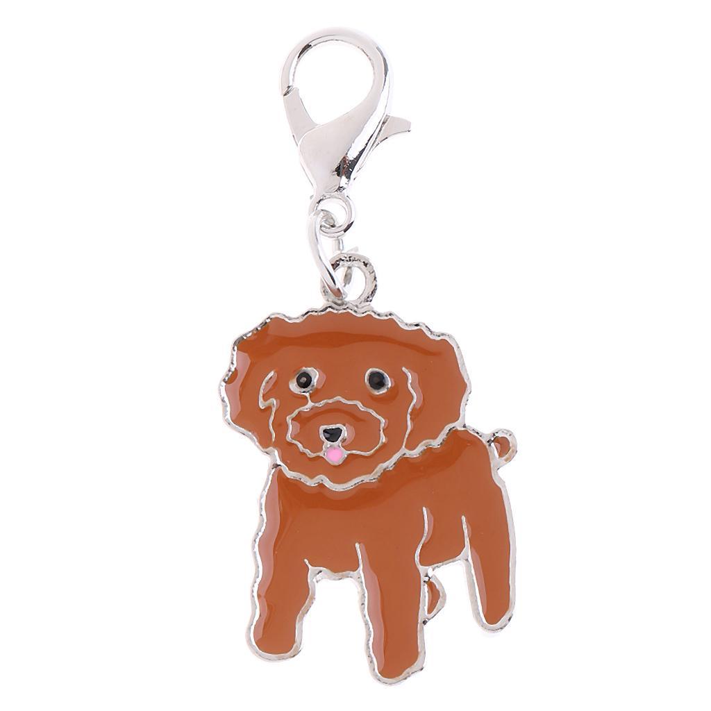 Metal Pet Dog Keychain Key Ring Pendant Bag Charm Pet Lovers Women Key ...