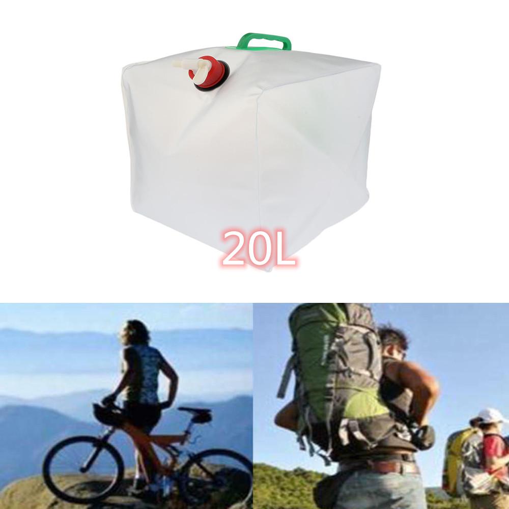 20L Collapsible Water Container Portable Outdoor Water Storage Bucket