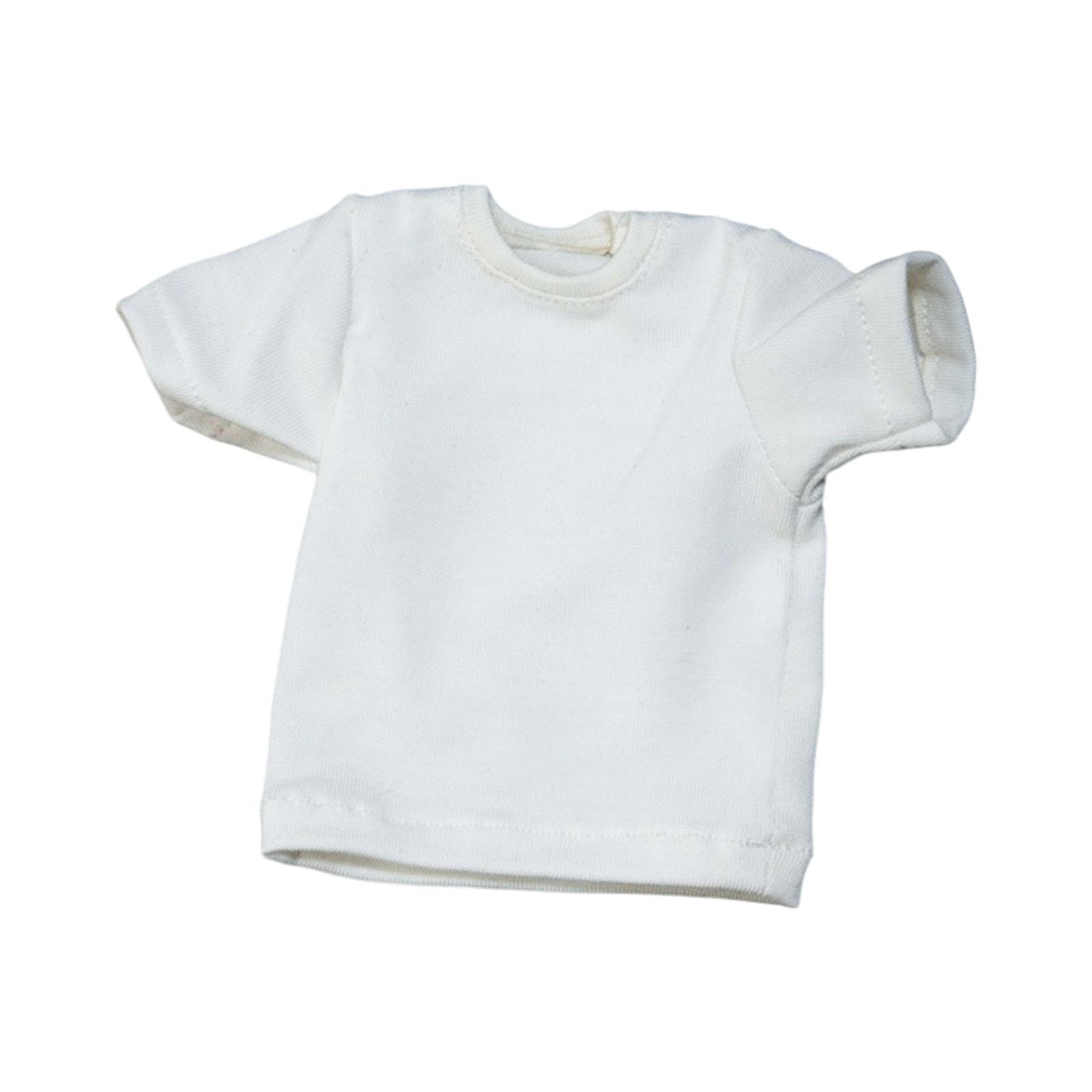 1/6 Scale Figure T-Shirt White