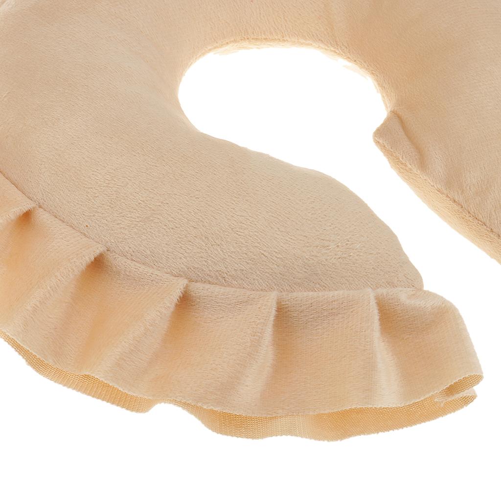 2pcs Soft Spa Massage Table Cradle Face Pillow Neck Head Cushion