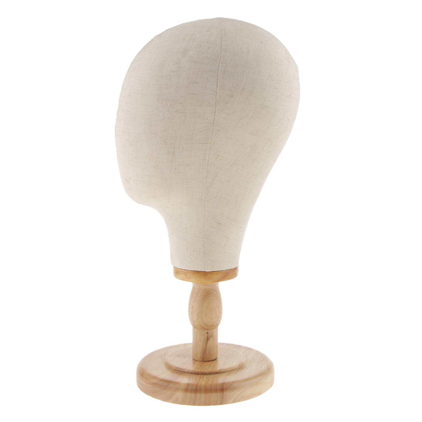 22'' Canvas Mannequin Manikin Hat Cap Jewelry Toupee Display