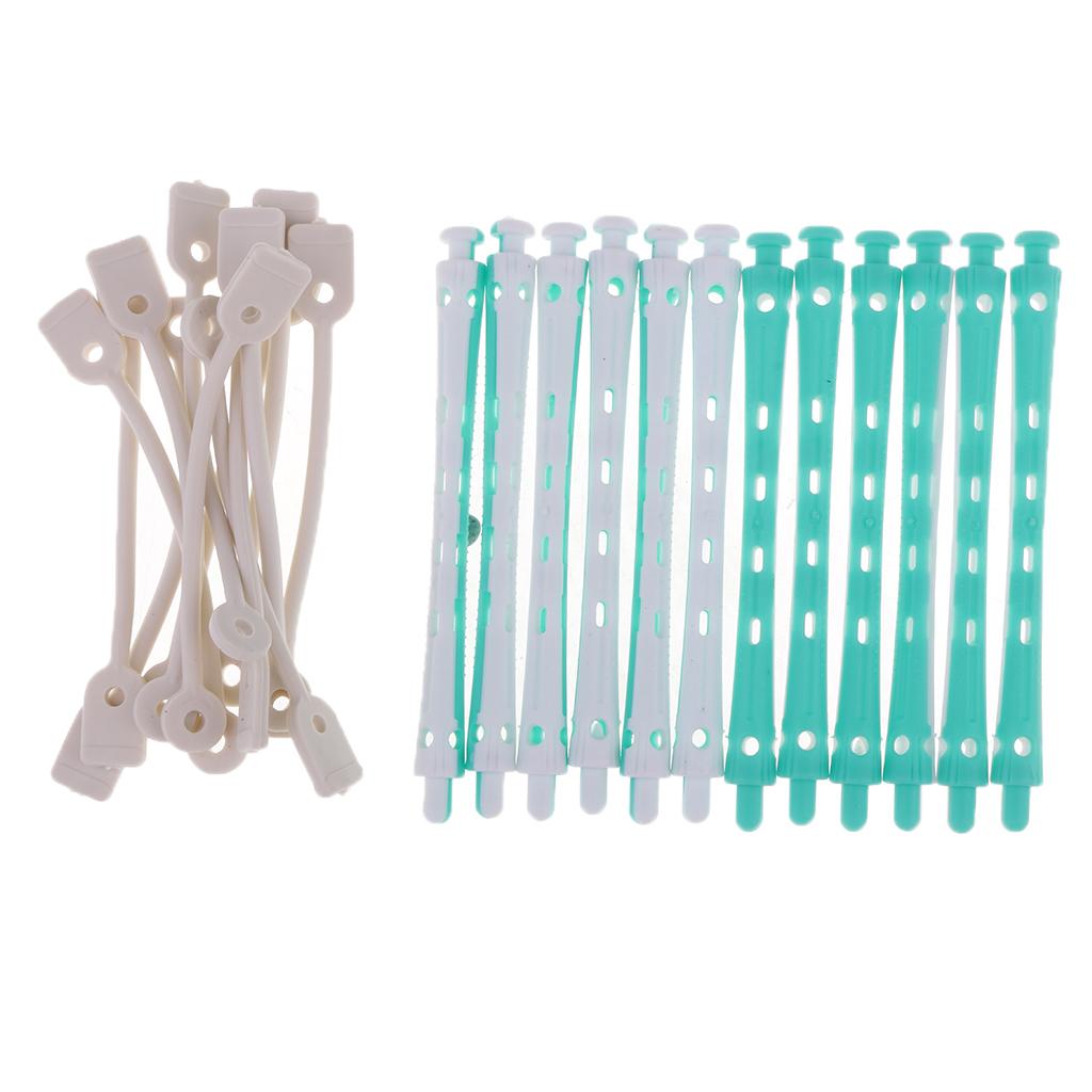 24 Pieces Hair Curler Clamps Hairdreser Perm Rods Hair Styling DIY Tools