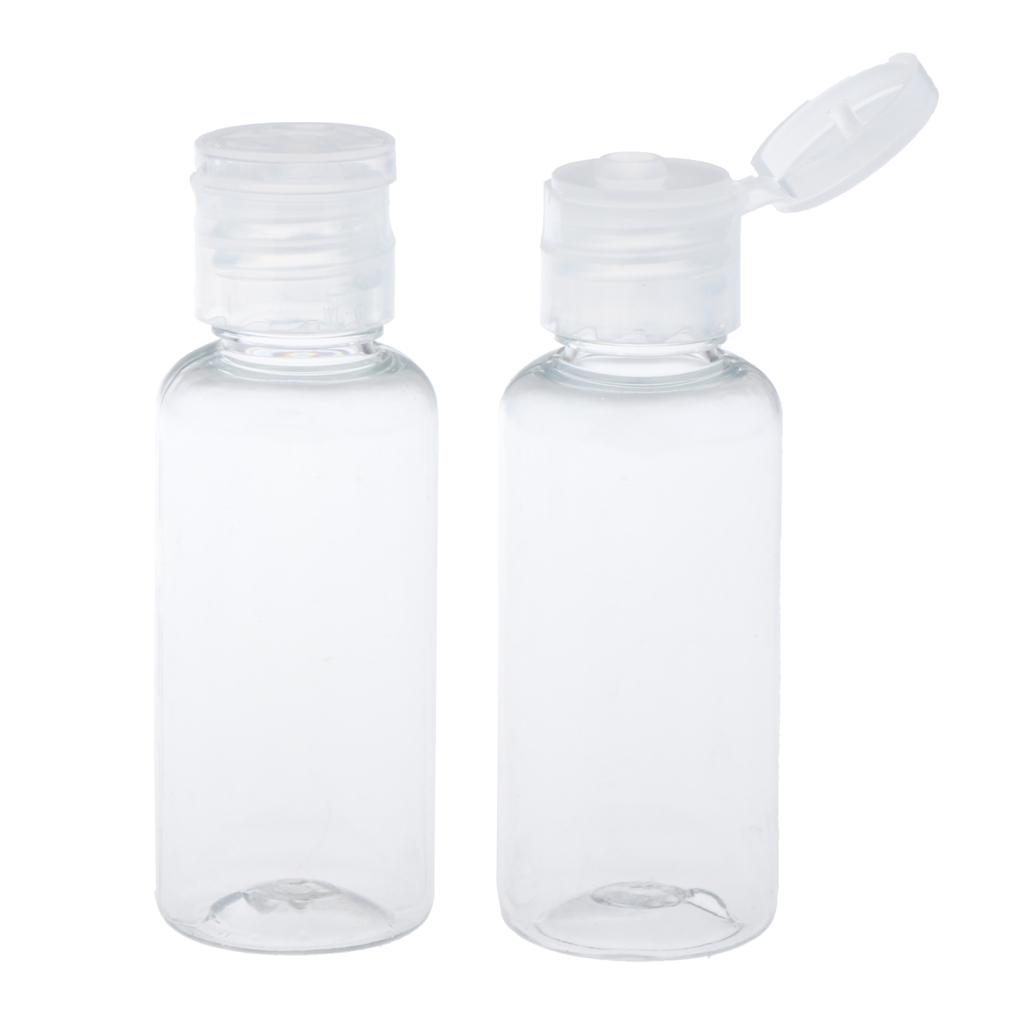 10pcs Liquid Sampling Bottle Essential Oils Lotion Cream Storage Vials 50ml