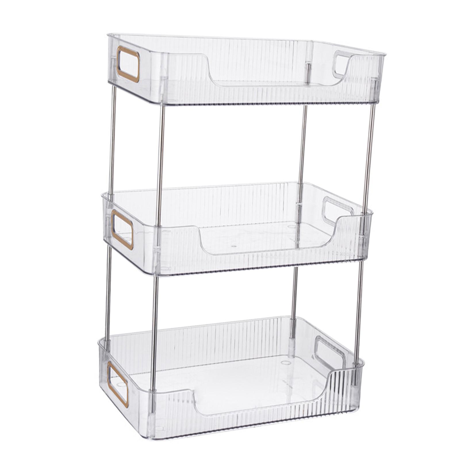 Makeup Shelf Organizer Display Shelf Tray for Office Countertop Dresser