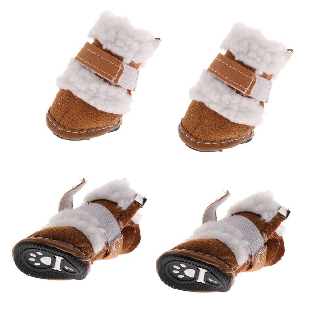 Hundeschuhe Schneeschuhe Winter Schuhe Stiefel für Kleine Hunde eBay