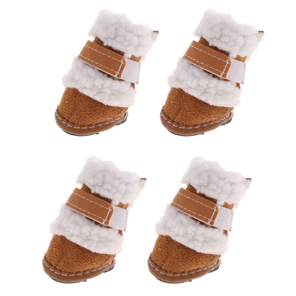Hundeschuhe Schneeschuhe Winter Schuhe Stiefel für Kleine Hunde eBay