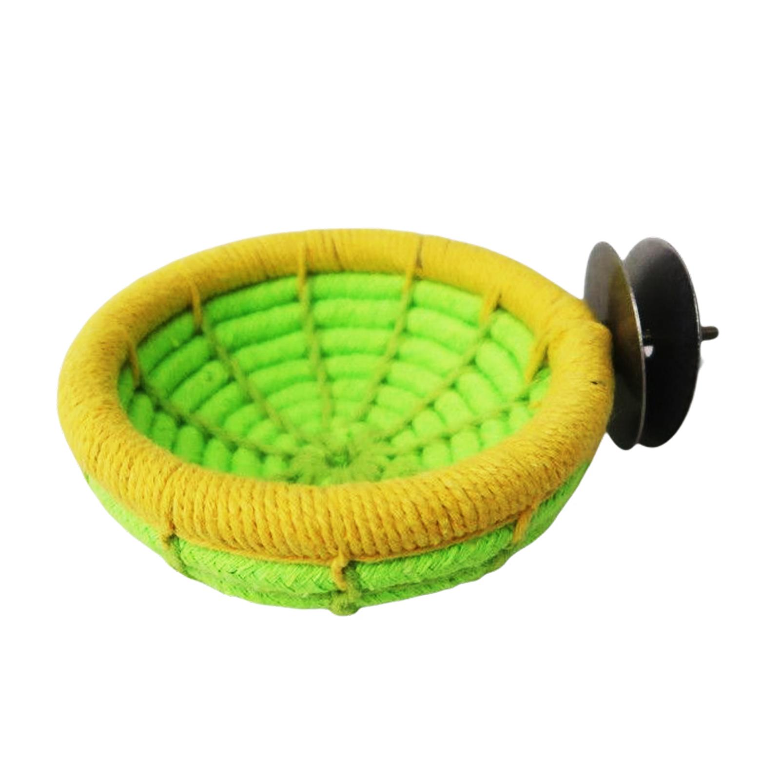 2x Handwoven Bird Nest Hanging Sleeping Bed Conure Cockatoo Parrot 