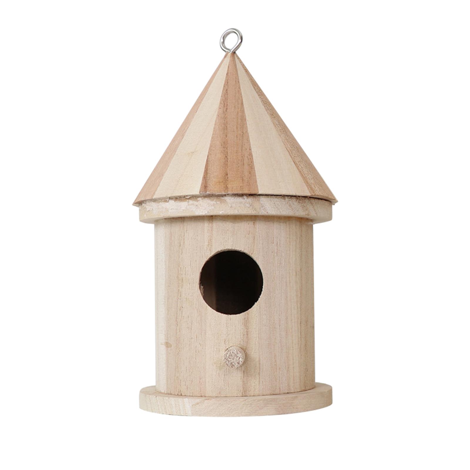 Hanging Birdhouse Round Hole