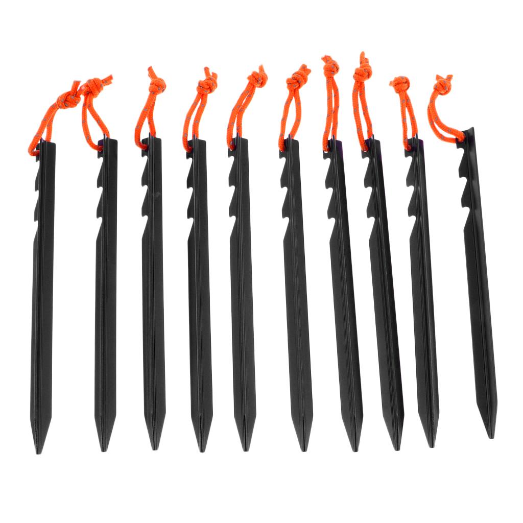 5 x Plastic Tent Nails Pegs Outdoor Camping Awning Canopy Sand Mud Ground Stakes