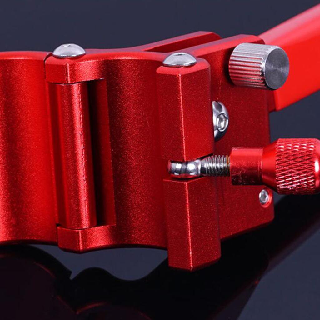 Aluminium Alloy Fishing Rod Holder Bracket Carp Fishing Pole Rest Red