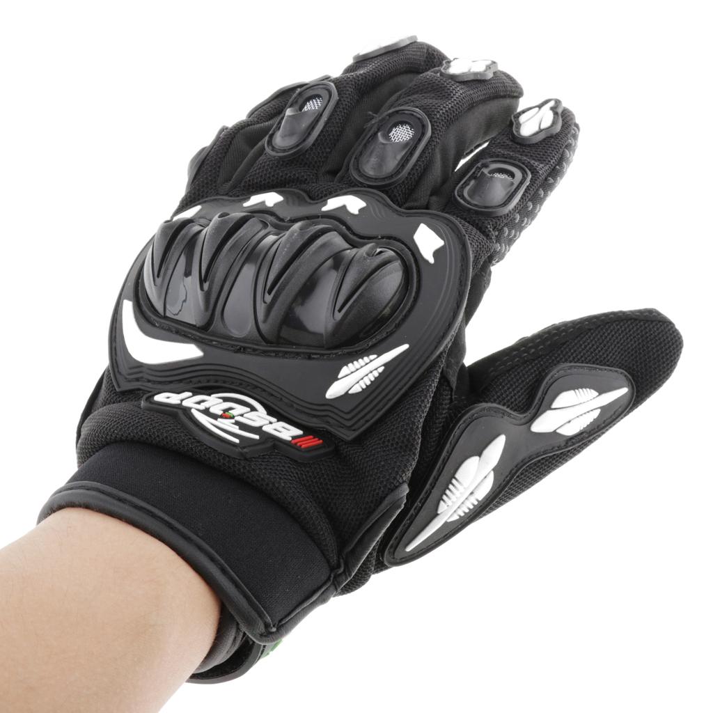 Motorcycle Glove Waterproof Motorbike Warm Thermal Winter Quality White XXL