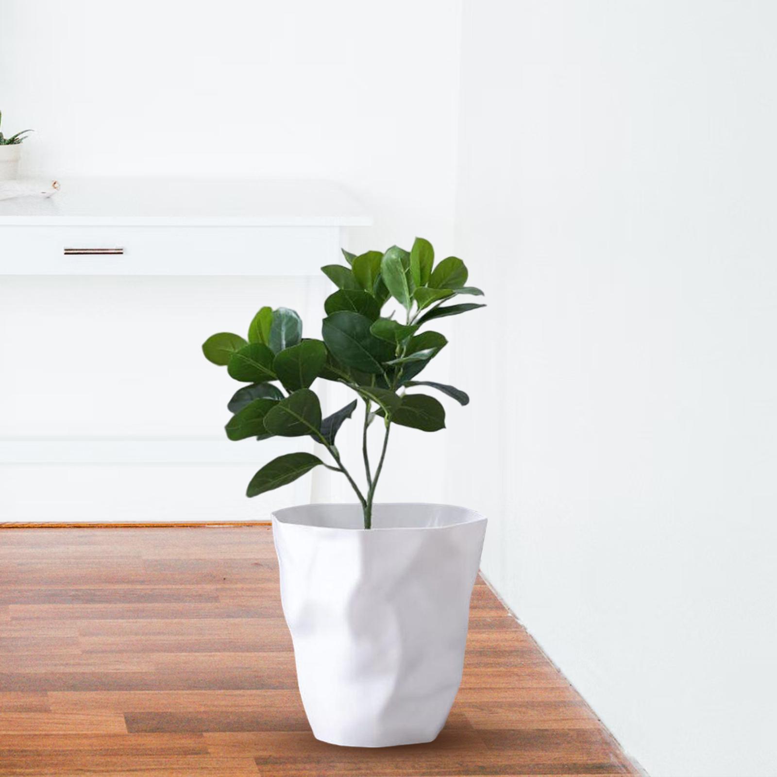 Creative Trash Can Office Removable Large Capacity Dustbin Plastic Flowerpot