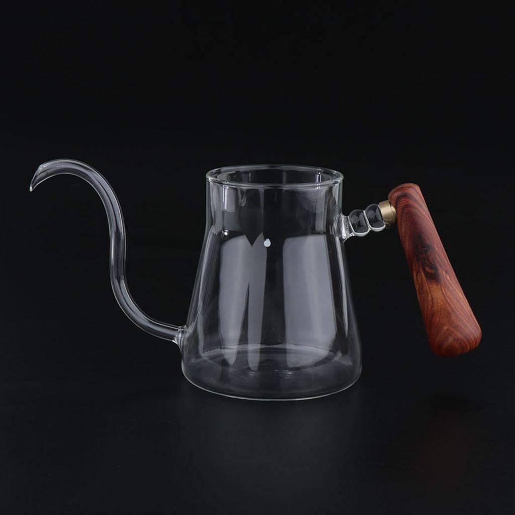 1 Pc Pour Over Kettle Gooseneck Long Narrow Spout Pot without Lid