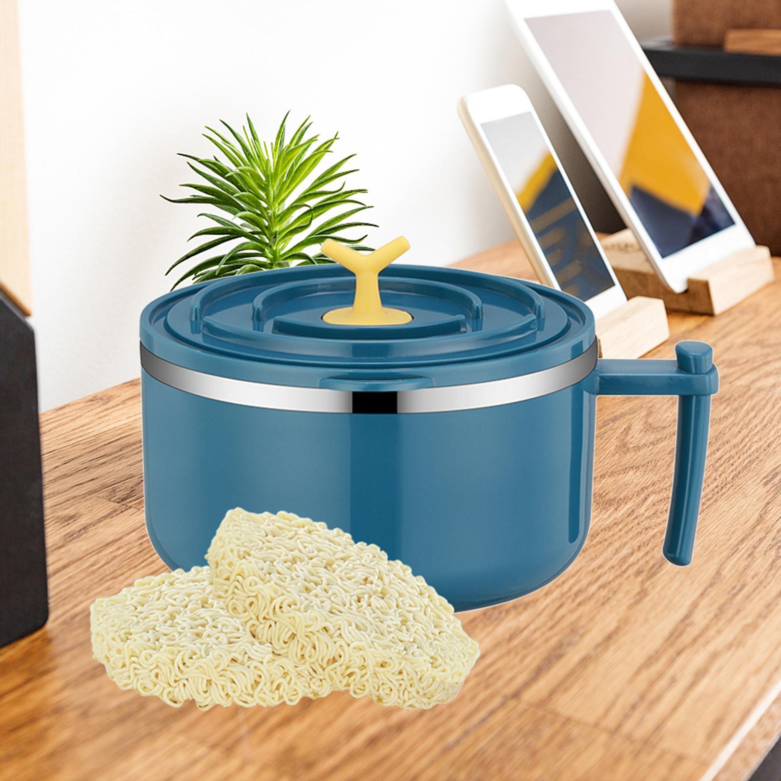 304 Stainless Steel 1000ml Lunch Box Bento Boxes Lunchbox Navy Blue