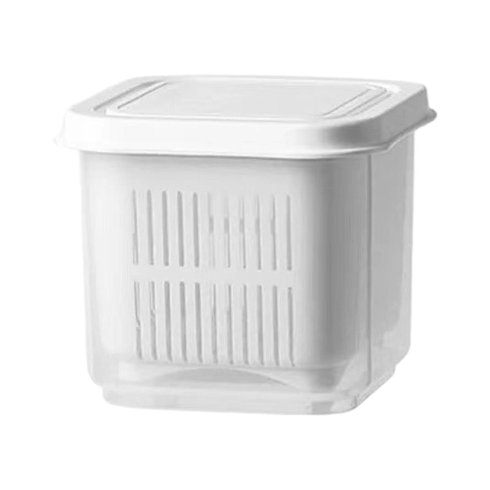 Food Storage Organizer Transparent Plastic Vacuum Lid Pasta Home Organiser G