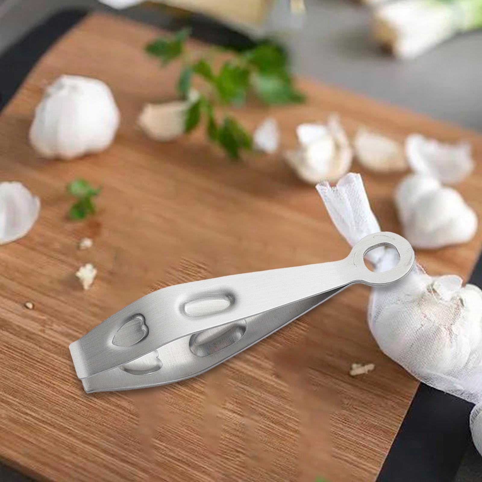 Bone Tweezer Fine Tongs Flat Tweezers Crushing Tool Garlic Peeling Tool