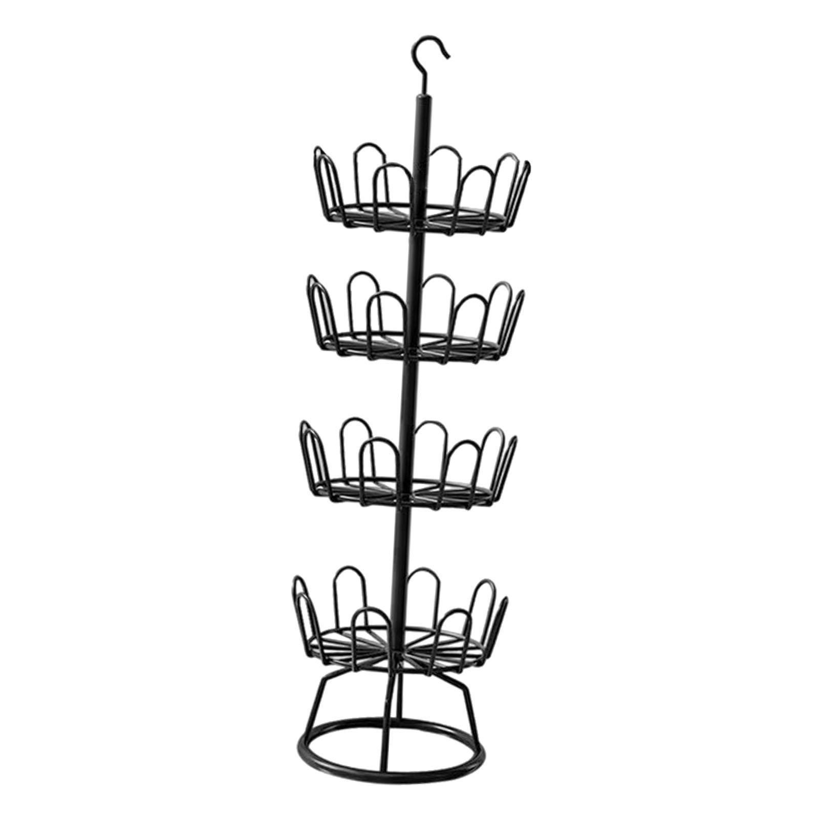 Revolving Shoe Rack 4 Tier