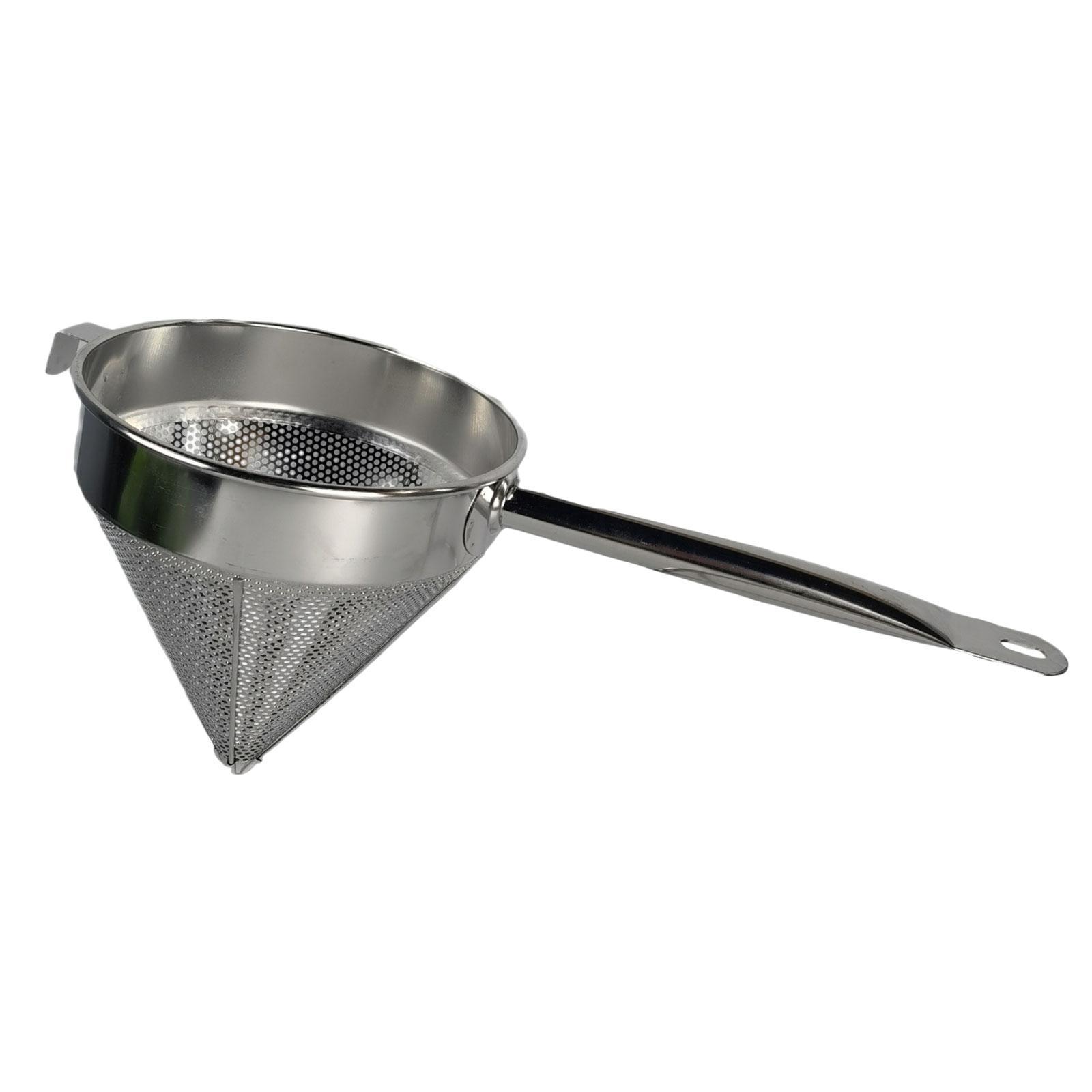 Stainless Steel Bouillon Strainer 8 inch Colander