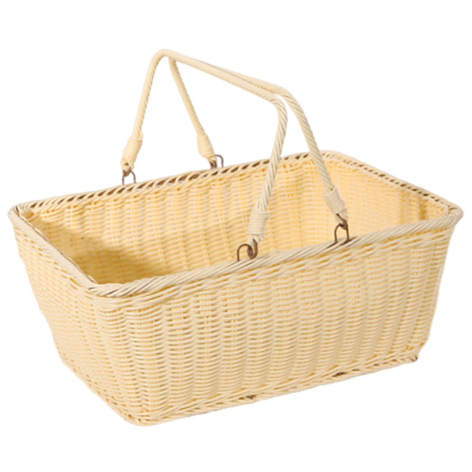 Picnic Storage Basket 40cmx30cmx18cm