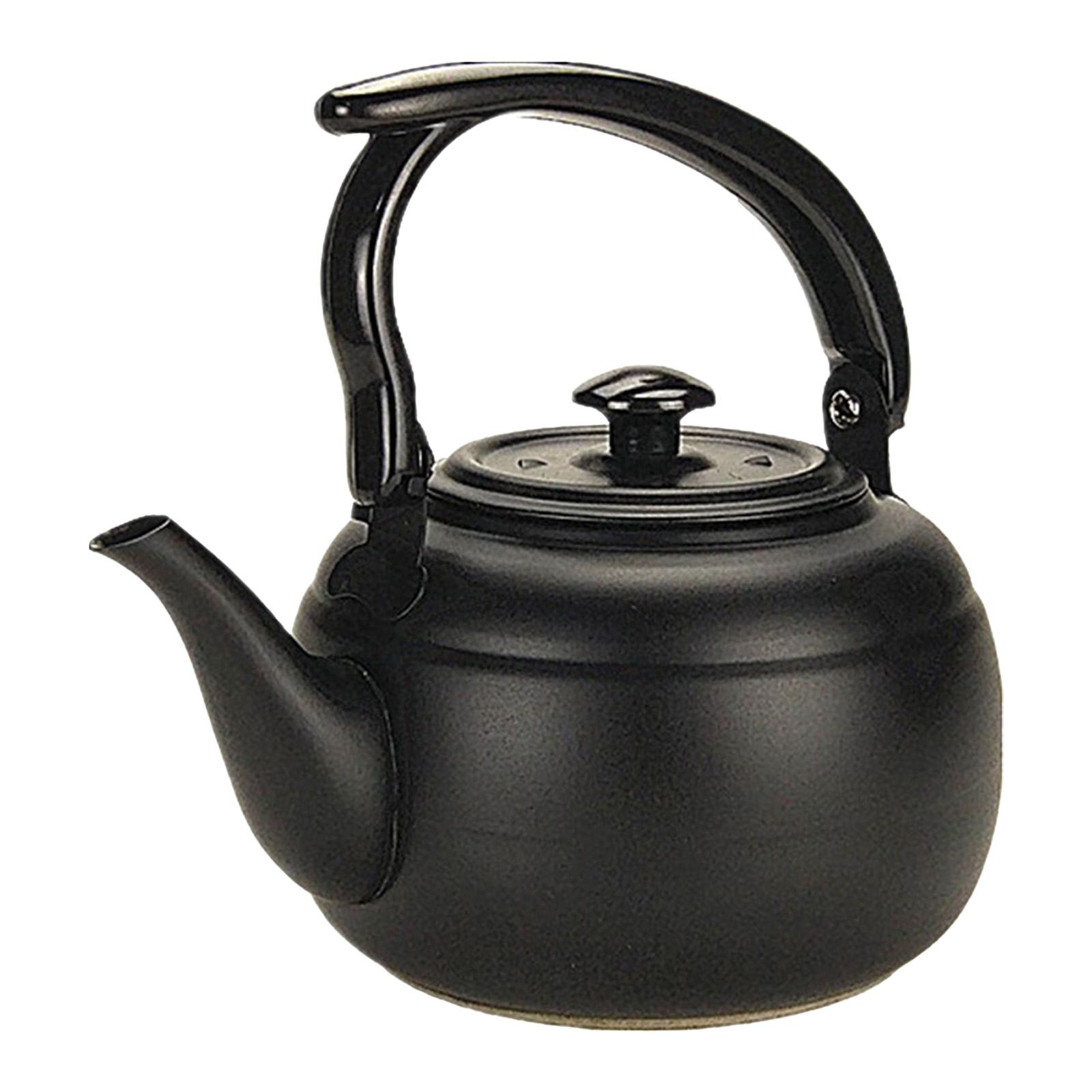 Stainless Steel Teapot 1.2L Black