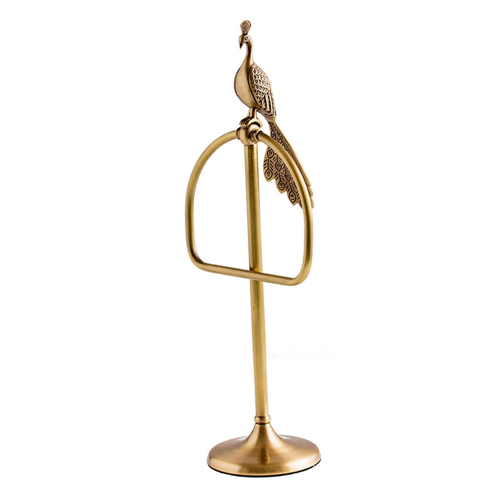 Peacock Towel Ring