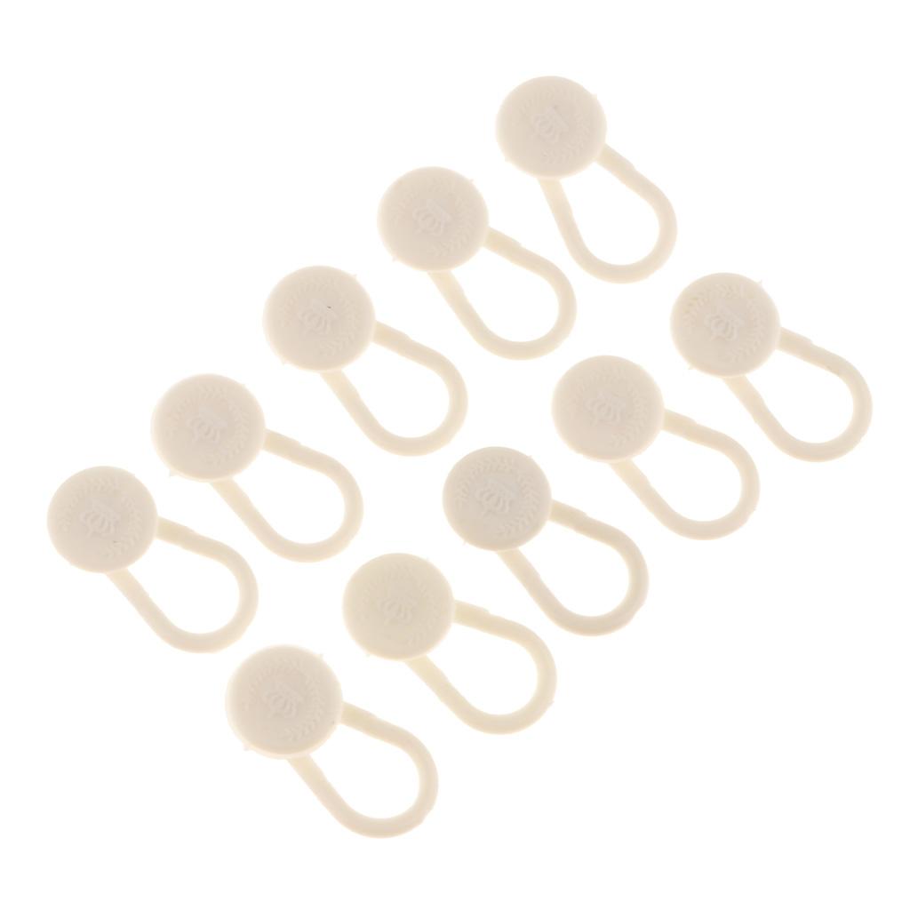 10Pcs Collar Extenders Button Collar Extender Shirt Dress Coat Pant