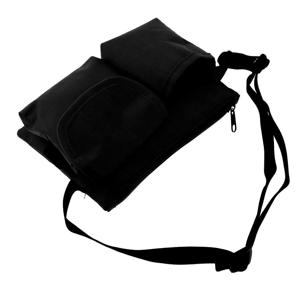 Heavy Duty Waist Belt bag Adjustable Tool Bag Waterproof Hip Bum Pouch Black