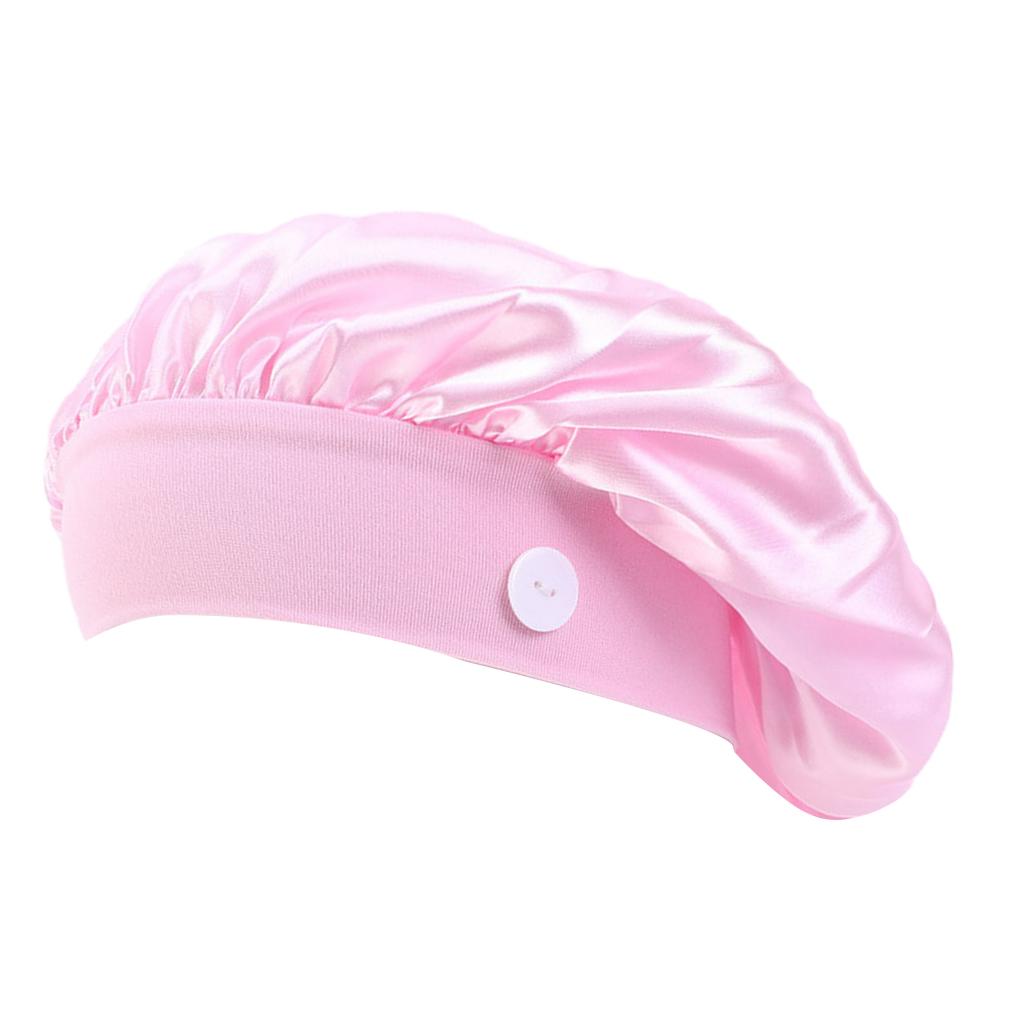 Women Muslim Turban Cancer Chemo Cap Head Scarf Cover Hat Pink