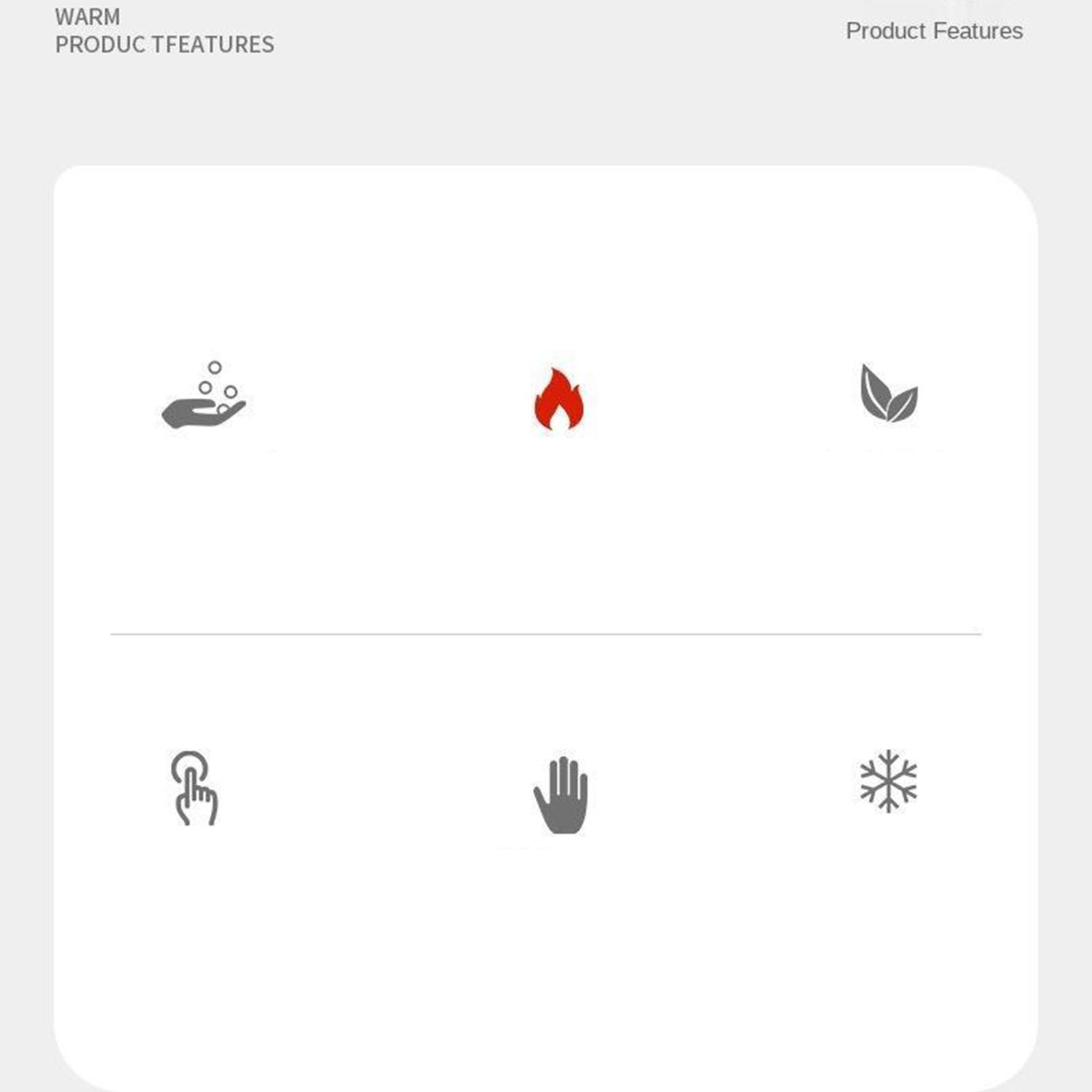 Elegant Touch Screen Gloves Soft Winter Women Plush Lined Glove Mitts Black