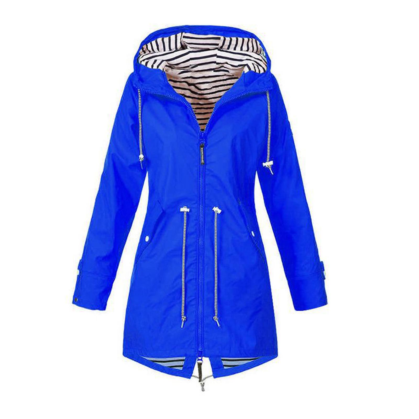 Hoodie Soft woman Jacket Waterproof Rain Coat Outdoor Outwear