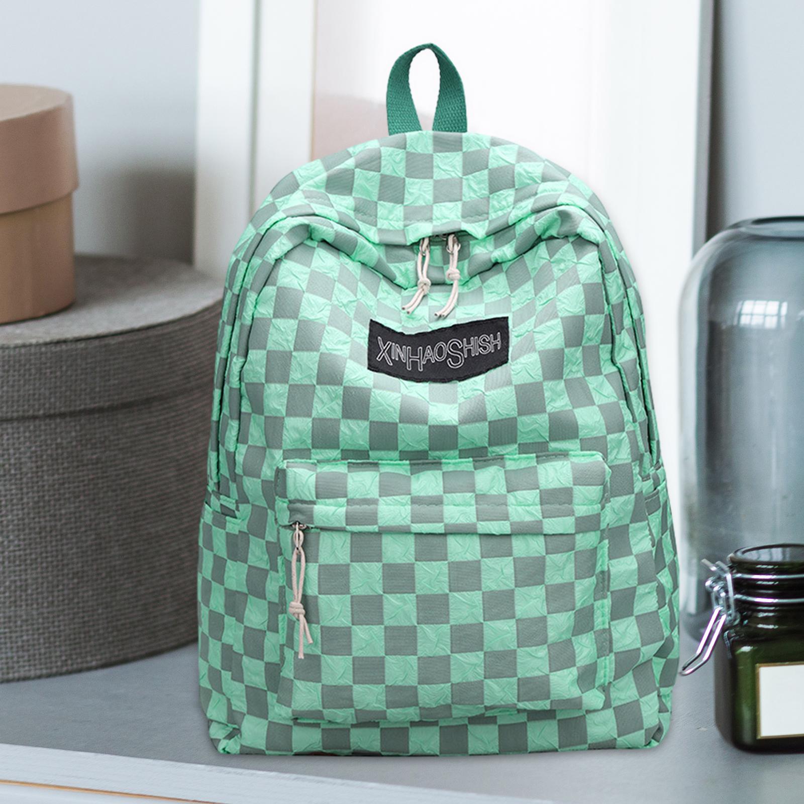 School Backpack Zipper Closure Laptop Bookbag for Teens Students Backpacking blue