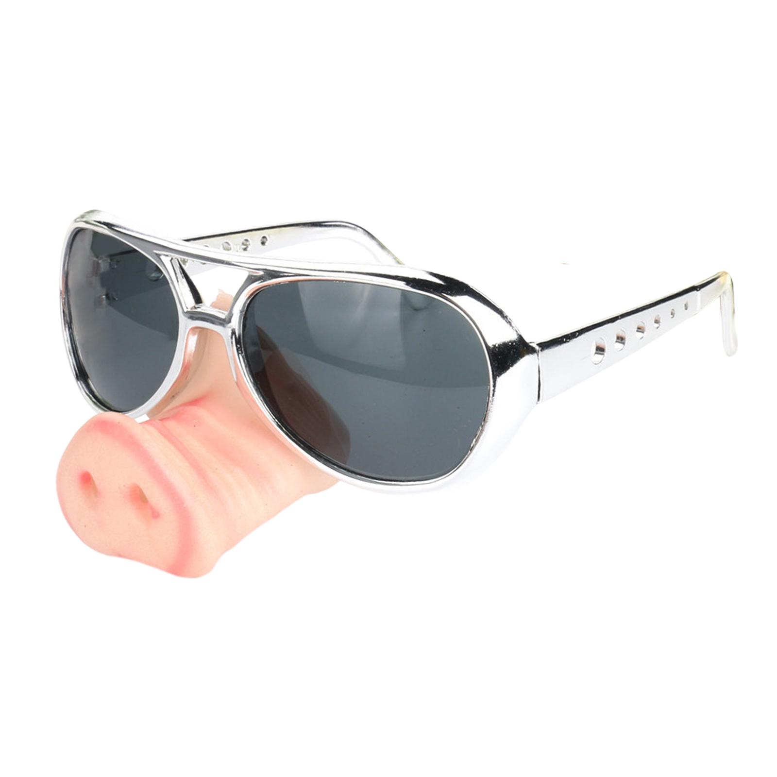 Pig Nose Party Glasses