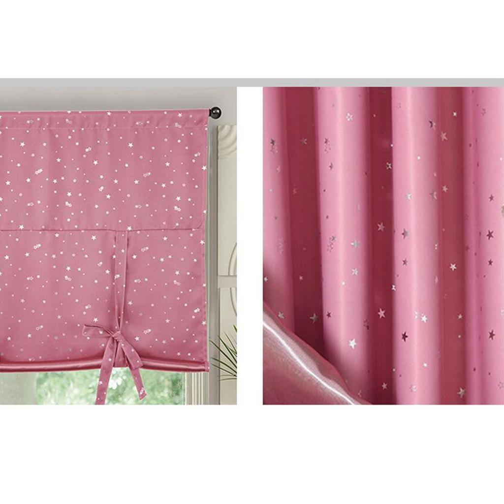 Thermal Insulated Balloon Curtain Blackout Small Window Shade 46" W x