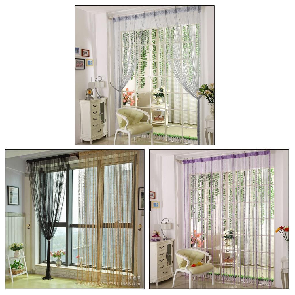 Door String Curtain Room Divider Blind Tassel Screen Ribbon