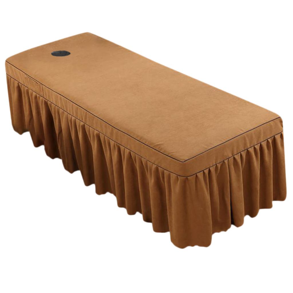 Blesiya Universal SPA Massage Table Skirt Beauty Bed Cover Valance