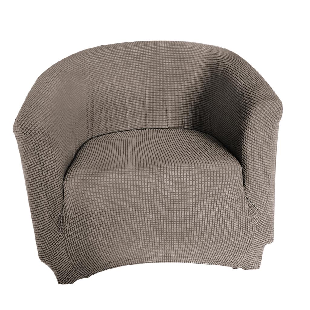 Fashion Armchair Slipcovers Chair Couch Sofa Cover Brown