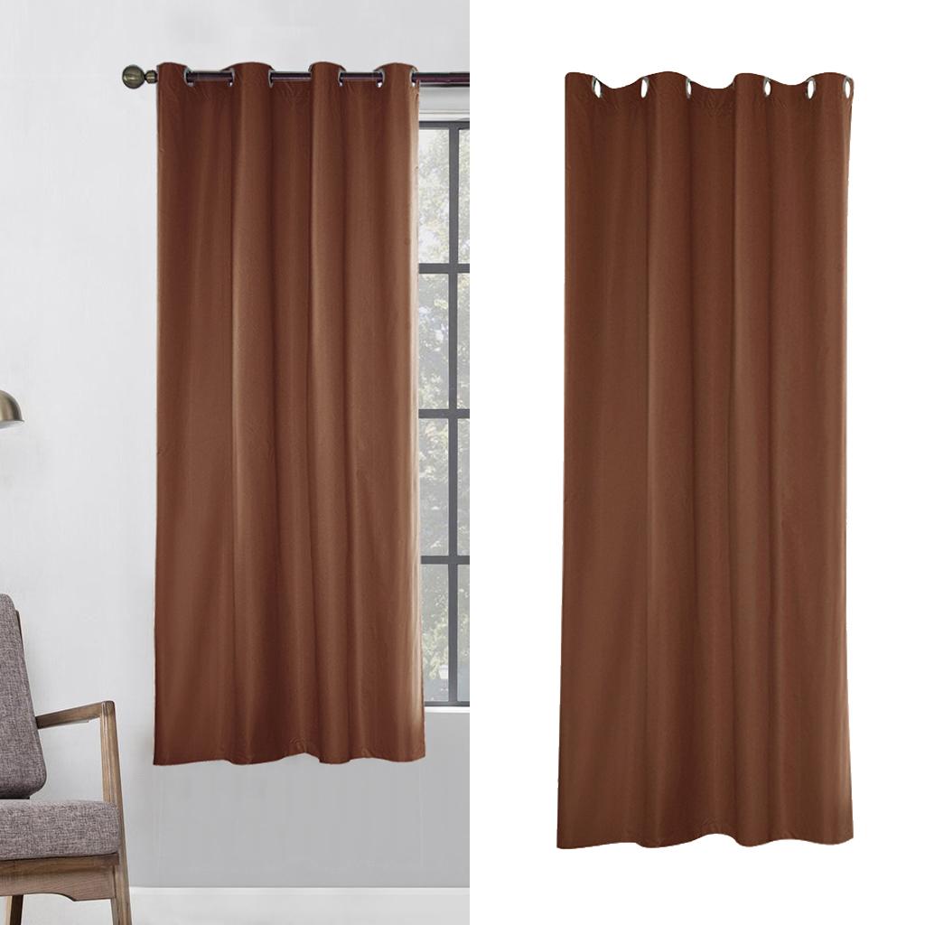 Indoor Outdoor Curtains Coffee_54x108inch