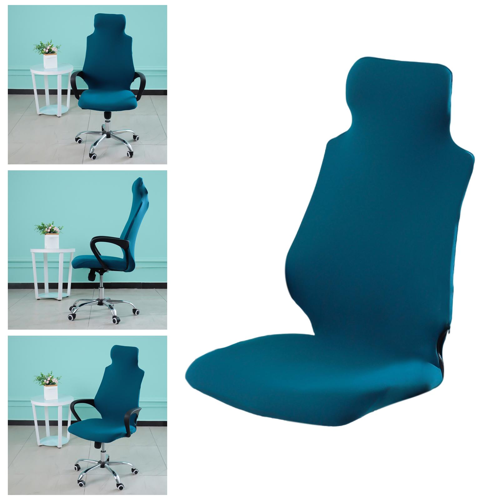 Office Chair Covers Computer Chair Slipcovers for Gaming Chair Blue 