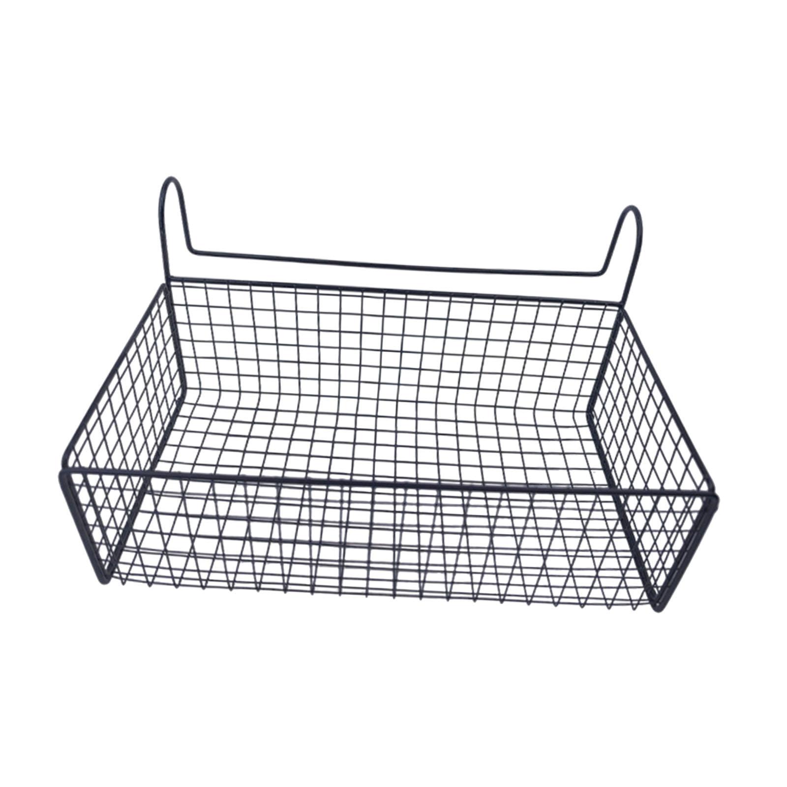 Bedside Hanging Storage Basket Black
